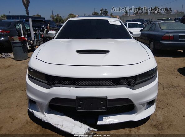 2C3CDXGJ4NH179658 2022 DODGE CHARGER White Widok zestawu wskaźników