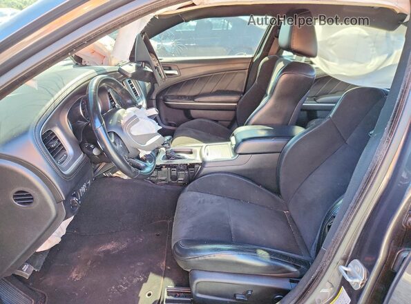 2C3CDXGJ4NH261695 2022 DODGE CHARGER Gray Vista interior delantera