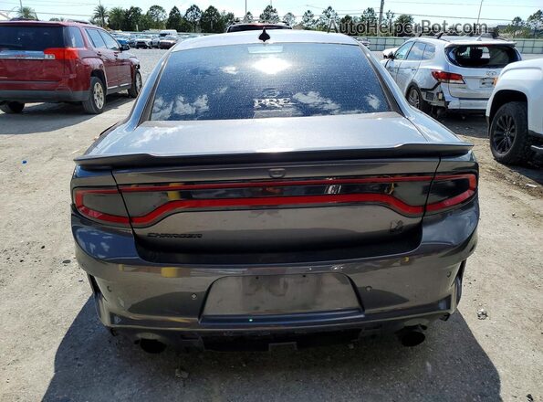 2C3CDXGJ4PH656205 2023 DODGE CHARGER Gray უკანა ხედი