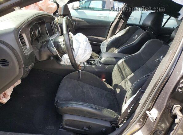 2C3CDXGJ4PH656205 2023 DODGE CHARGER Gray წინა სალონის ხედი