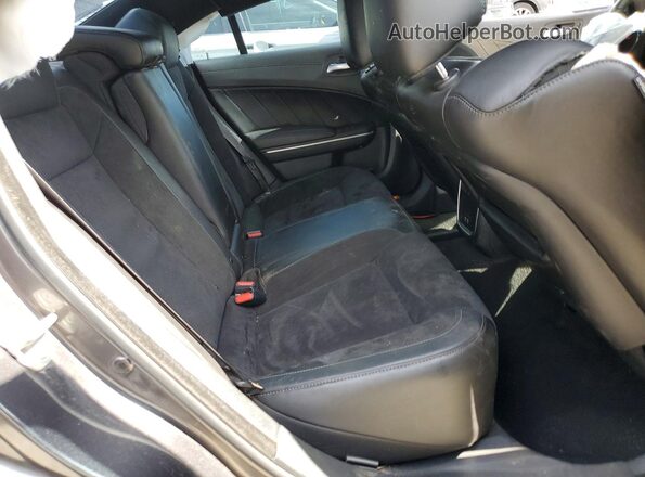 2C3CDXGJ4PH656205 2023 DODGE CHARGER Gray უკანა სავარძლების ხედი