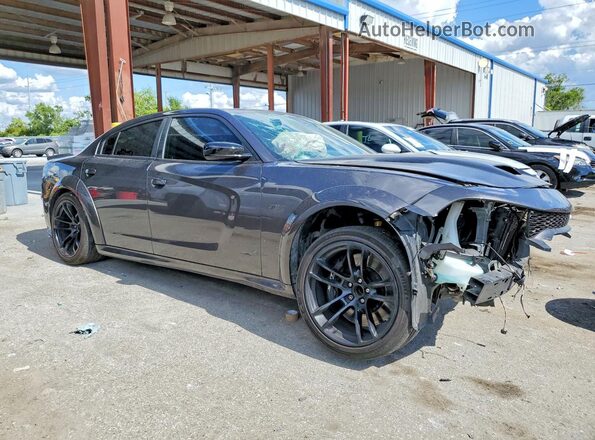 2C3CDXGJ4PH656205 2023 DODGE CHARGER Gray წინა მარჯვენა