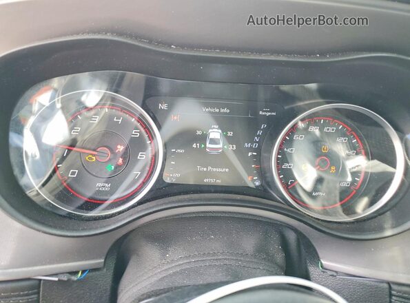 2C3CDXGJ4PH656205 2023 DODGE CHARGER Gray ხელსაწყოთა პანელის ხედი