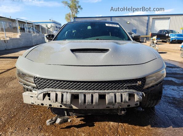 2C3CDXGJ5HH579278 2017 DODGE CHARGER Gray Դիմացի տեսք