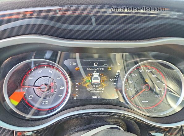 2C3CDXGJ5HH579278 2017 DODGE CHARGER Gray Սարքավորումների վահանակի տեսք