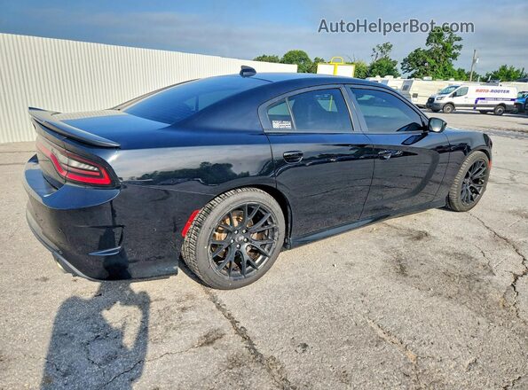 2C3CDXGJ5HH626597 2017 DODGE CHARGER Черный Задняя правая четверть
