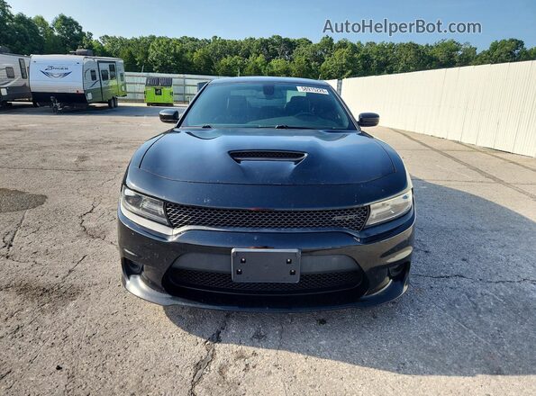 2C3CDXGJ5HH626597 2017 DODGE CHARGER Черный Вид спереди