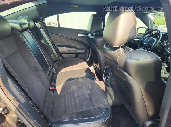 2C3CDXGJ5HH626597 2017 DODGE CHARGER Черный Вид задних сидений