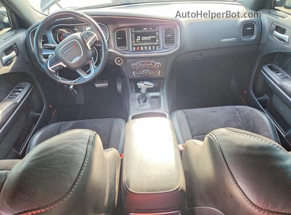 2C3CDXGJ5HH626597 2017 DODGE CHARGER Черный Вид панели приборов
