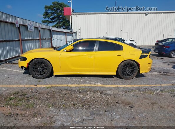 2C3CDXGJ5HH634456 2017 DODGE CHARGER Yellow Սալոնի 360 աստիճան տեսք