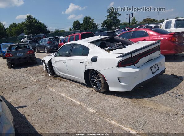 2C3CDXGJ5JH298586 2018 DODGE CHARGER White Tył lewy