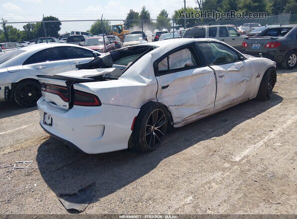2C3CDXGJ5JH298586 2018 DODGE CHARGER White Tył prawy