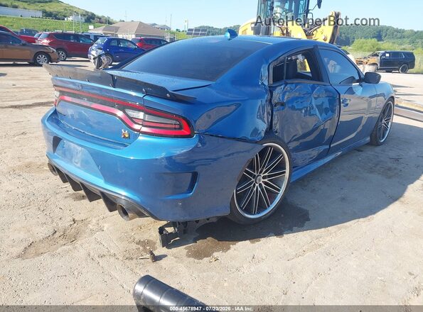 2C3CDXGJ5LH176314 2020 DODGE CHARGER Blue Tył prawy