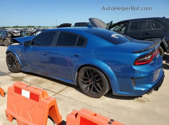2C3CDXGJ5LH221851 2020 DODGE CHARGER Blue Հետևի ձախ