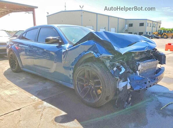 2C3CDXGJ5LH221851 2020 DODGE CHARGER Blue Առջևի աջ