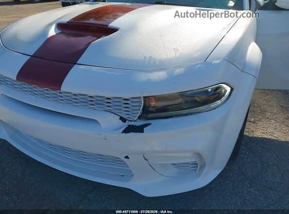 2C3CDXGJ5LH222076 2020 DODGE CHARGER White წინა ხედი