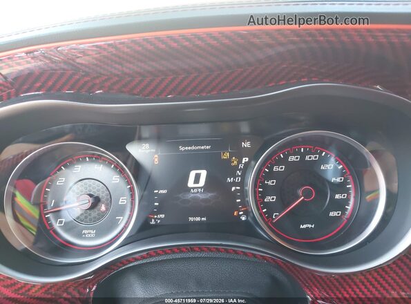 2C3CDXGJ5LH222076 2020 DODGE CHARGER White უკანა სავარძლების ხედი