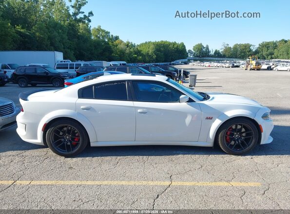 2C3CDXGJ5LH222076 2020 DODGE CHARGER White უკანა სალონის ხედი