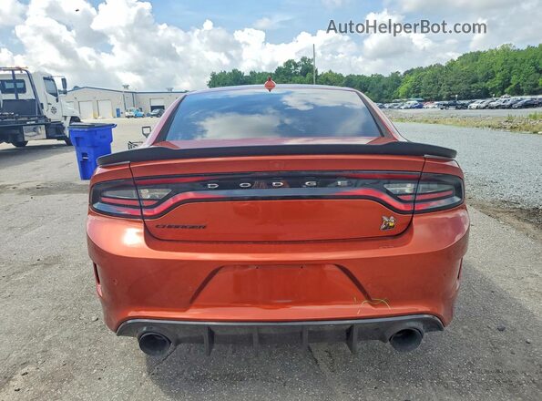 2C3CDXGJ5LH240755 2020 DODGE CHARGER Orange Rear view