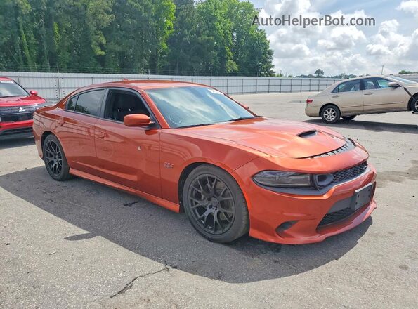 2C3CDXGJ5LH240755 2020 DODGE CHARGER Orange Front right