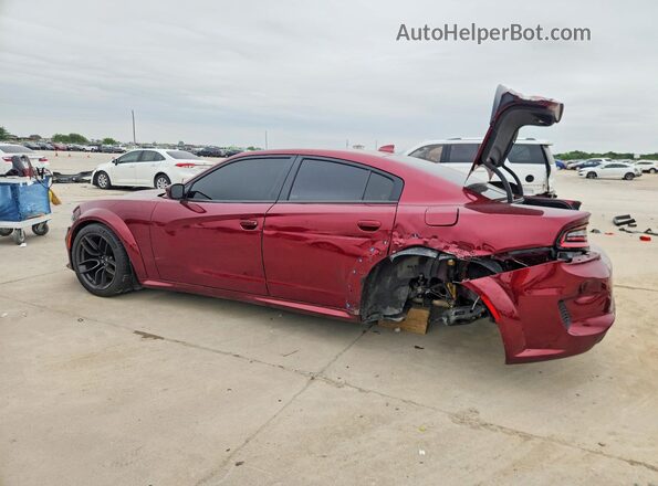 2C3CDXGJ5MH569957 2021 DODGE CHARGER Maroon Rear left