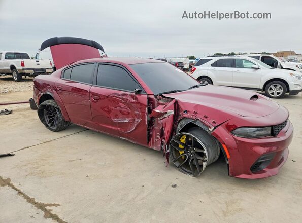 2C3CDXGJ5MH569957 2021 DODGE CHARGER Maroon Front right