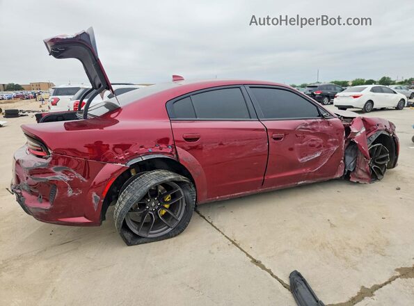 2C3CDXGJ5MH569957 2021 DODGE CHARGER Maroon Rear right