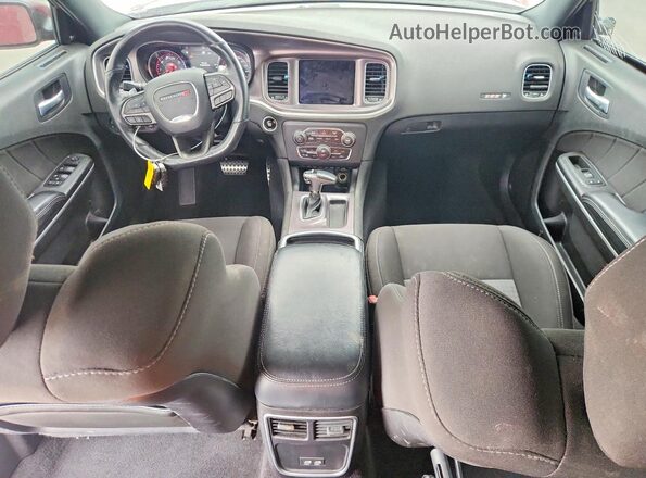 2C3CDXGJ5MH569957 2021 DODGE CHARGER Maroon Dashboard view