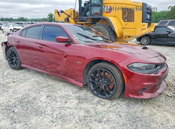 2C3CDXGJ5NH268073 2022 DODGE CHARGER Red Front right