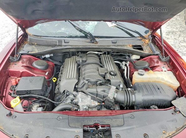 2C3CDXGJ5NH268073 2022 DODGE CHARGER Red Rear interior view