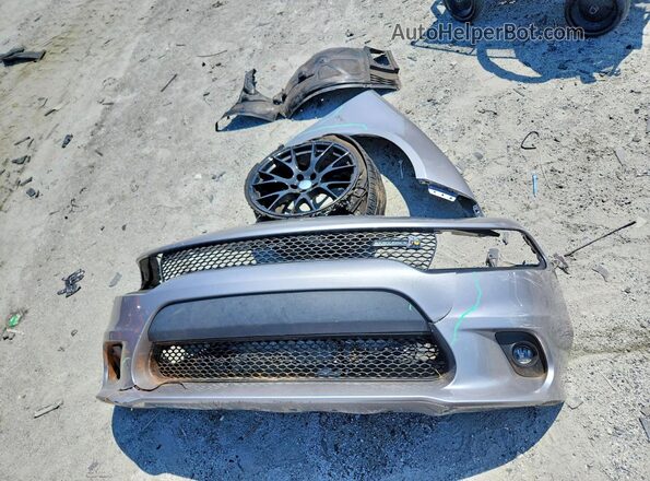 2C3CDXGJ6GH322029 2016 DODGE CHARGER Серебряный Вид подкапотного пространства