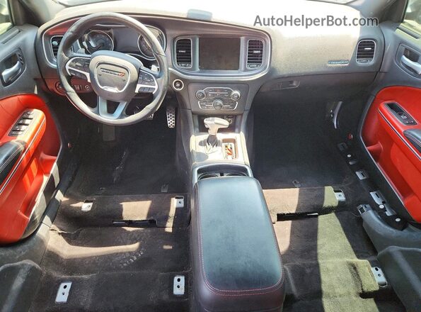 2C3CDXGJ6GH322029 2016 DODGE CHARGER Серебряный Вид панели приборов