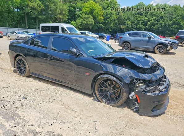 2C3CDXGJ6KH579233 2019 DODGE CHARGER Black წინა მარჯვენა