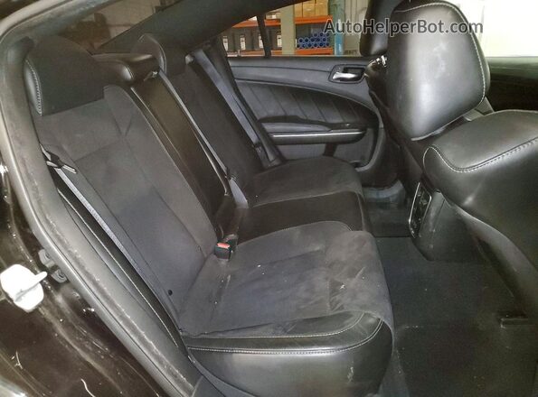 2C3CDXGJ6KH593276 2019 DODGE CHARGER Black Vista de los asientos traseros