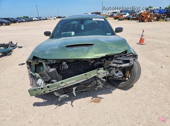 2C3CDXGJ6MH643919 2021 DODGE CHARGER Зеленый Вид спереди