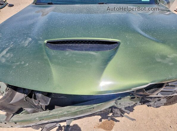 2C3CDXGJ6MH643919 2021 DODGE CHARGER Зеленый Вид задней части салона