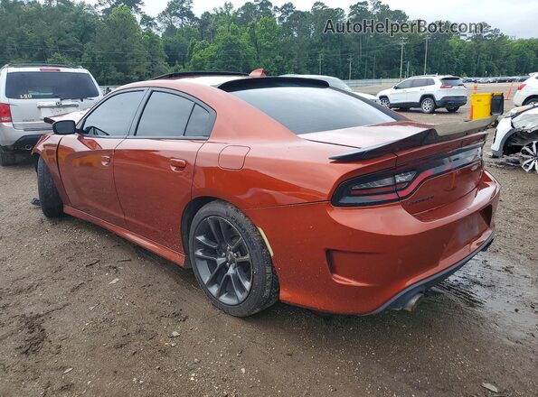 2C3CDXGJ6PH523848 2023 DODGE CHARGER Orange Հետևի ձախ