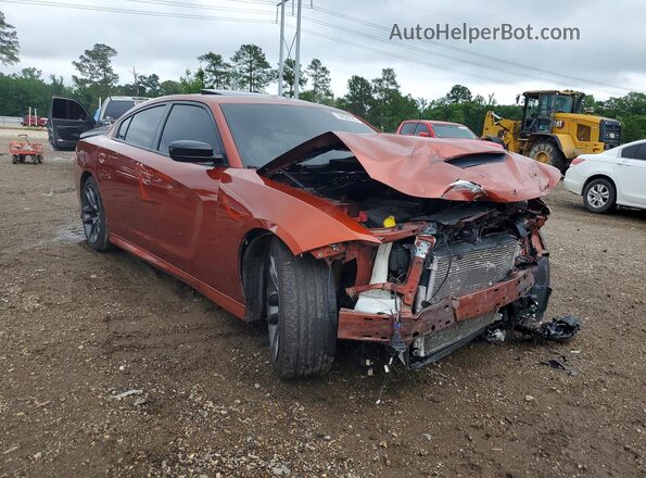 2C3CDXGJ6PH523848 2023 DODGE CHARGER Orange Առջևի աջ