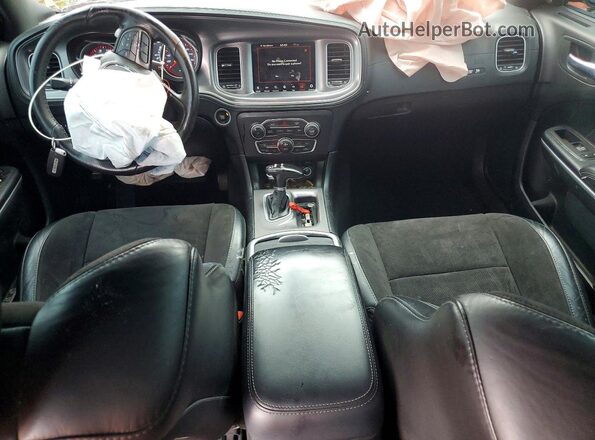 2C3CDXGJ6PH523848 2023 DODGE CHARGER Orange Առջևի վահանակի տեսք