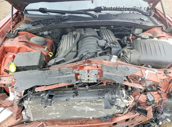 2C3CDXGJ6PH523848 2023 DODGE CHARGER Orange Սալոնի հետևի տեսք