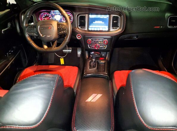 2C3CDXGJ6PH629233 2023 DODGE CHARGER Black Vista del salpicadero
