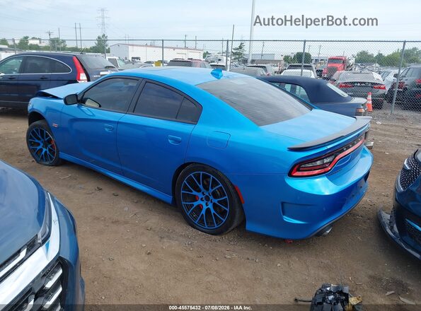 2C3CDXGJ7GH220786 2016 DODGE CHARGER Light Blue Tył lewy