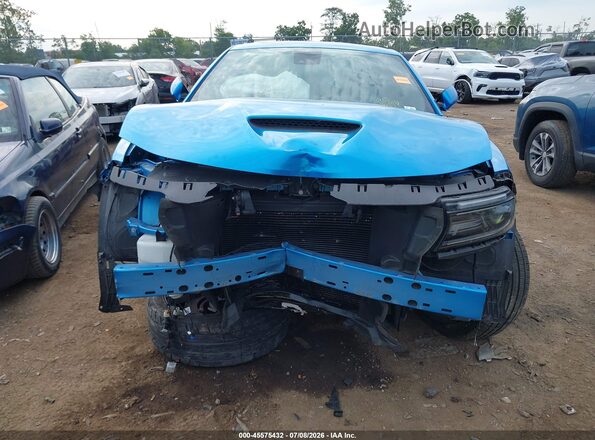 2C3CDXGJ7GH220786 2016 DODGE CHARGER Light Blue Widok z przodu