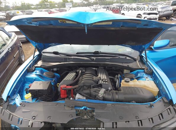 2C3CDXGJ7GH220786 2016 DODGE CHARGER Light Blue Widok z tyłu