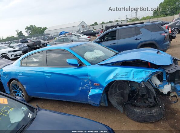 2C3CDXGJ7GH220786 2016 DODGE CHARGER Light Blue Widok wnętrza 360 stopni