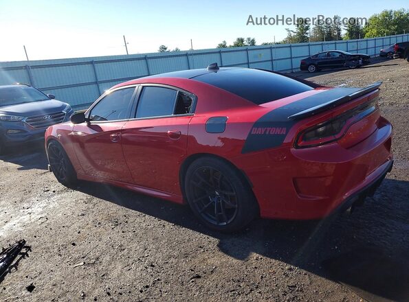 2C3CDXGJ7HH629713 2017 DODGE CHARGER Red Tył lewy