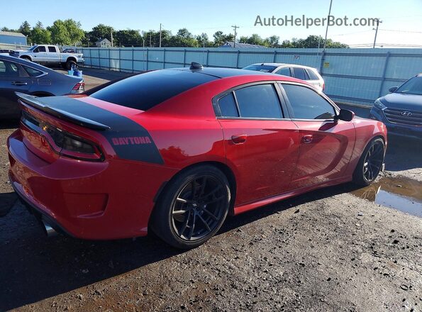 2C3CDXGJ7HH629713 2017 DODGE CHARGER Red Tył prawy