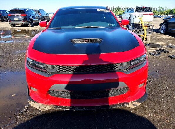 2C3CDXGJ7HH629713 2017 DODGE CHARGER Red Widok z przodu