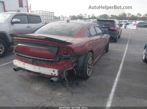 2C3CDXGJ7JH314903 2018 DODGE CHARGER Burgundy უკანა მარჯვენა