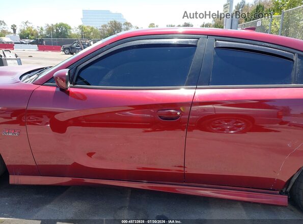 2C3CDXGJ7JH314903 2018 DODGE CHARGER Burgundy 